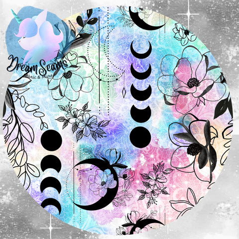 *PRE-ORDER* Fabulous Florals - Watercolor Moon Floral