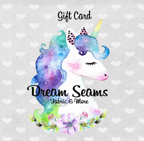 Dream Seams Gift Card