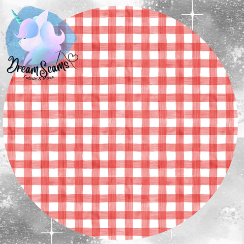 *PRE-ORDER* Spring Special Coord - Small Scale Light Red Gingham