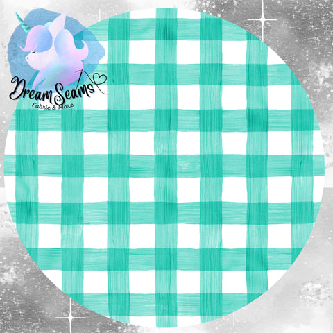 *PRE-ORDER* Spring Special Coord - Turquoise Gingham