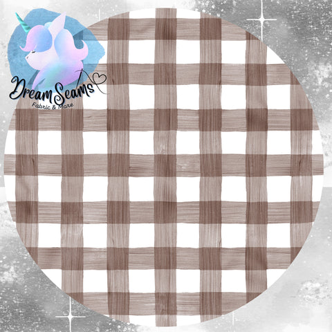*PRE-ORDER* Spring Special Coord - Brown Gingham