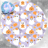 *PRE-ORDER* Cozy & Retro Vibes - Pumpkin Ghost Cuties (Purple)