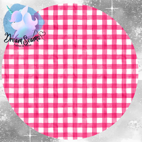 *PRE-ORDER* Spring Special Coord - Small Scale Hot Pink Gingham