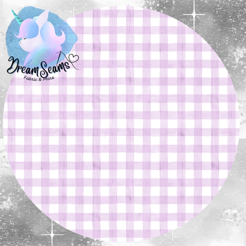 *PRE-ORDER* Spring Special Coord - Small Scale Lilac Gingham