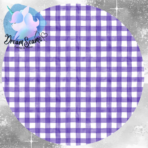 *PRE-ORDER* Spring Special Coord - Small Scale Purple Gingham