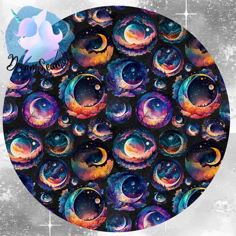 *PRE-ORDER* Dreamscapes - Moons - Black - Small Scale