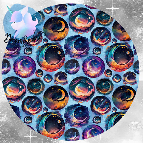 *PRE-ORDER* Dreamscapes - Moons - Blue - Small Scale