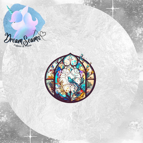 *PRE-ORDER* Dreamscapes - White Stained Glass Windows Panel (Adult Size Panels)