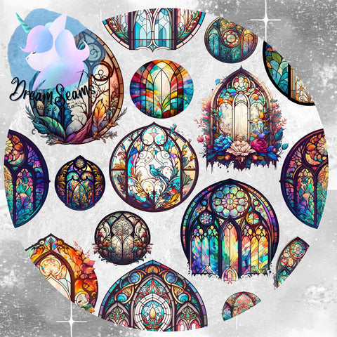 *PRE-ORDER* Dreamscapes - Stained Glass - White