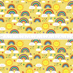 *PRE-ORDER* Playful Prints - Sunshine & Rainbows (Yellow)
