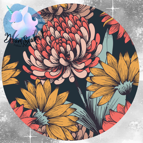 *PRE-ORDER* Final Run - Navy Floral