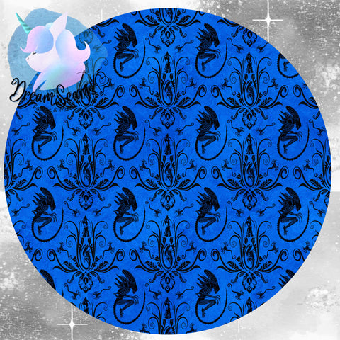 *PRE-ORDER* Final Run - Alien Damask (Blue)