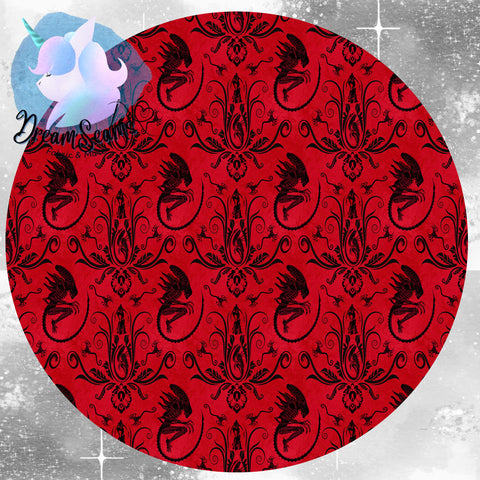 *PRE-ORDER* Final Run - Alien Damask (Red)