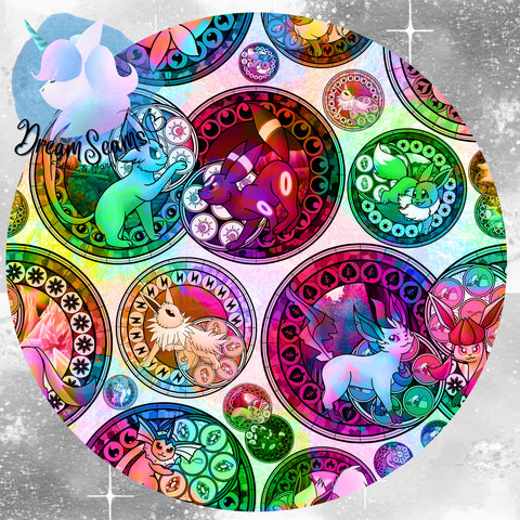 *PRE-ORDER* Final Run - Pokeglass Eevelutions (Rainbow) Reg Scale