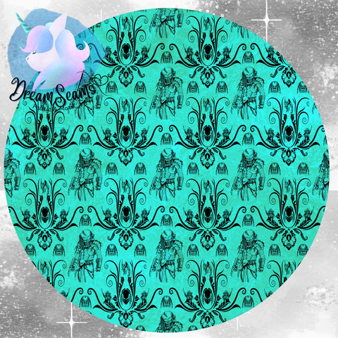 *PRE-ORDER* Final Run - Predator Damask (Turquoise)