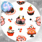 *PRE-ORDER* Cozy & Retro Vibes - Spooky Cakes (White)