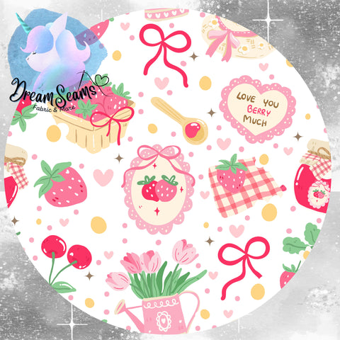 *PRE-ORDER* Cozy & Retro Vibes - Cozy Berries (White)