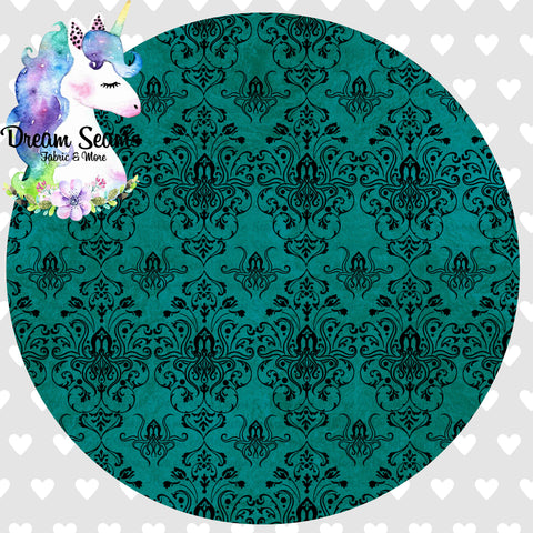 *PRE-ORDER* Final Run - Dark One Damask (Teal)