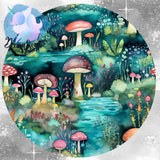 *PRE-ORDER* Books & Blooms - Watercolor Mushrooms