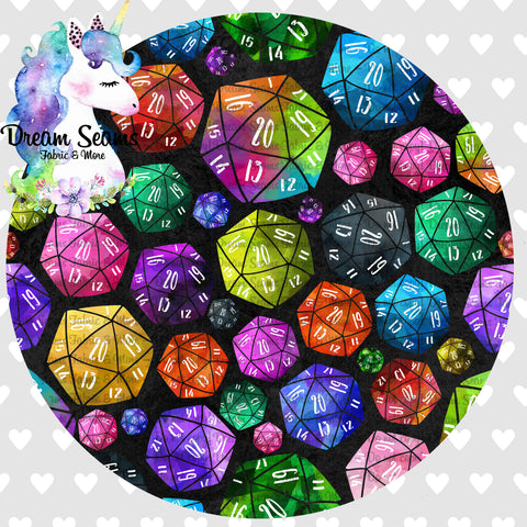 *PRE-ORDER* Final Run - D20 Dice (Black)