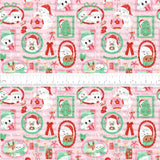 *PRE-ORDER* Cozy & Retro Vibes - Holiday Ghost Frames (Pink)