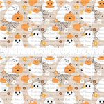 *PRE-ORDER* Cozy & Retro Vibes - Pumpkin Ghost Cuties (Purple)