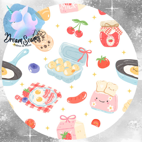*PRE-ORDER* Cozy & Retro Vibes - Cozy Food (White)