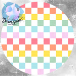 *PRE-ORDER* Cozy & Retro Vibes - Lil Monsters Brights Checker Coord