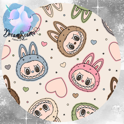 *PRE-ORDER* Cozy & Retro Vibes - Lil Monsters Pastel Toss