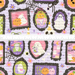 *PRE-ORDER* Cozy & Retro Vibes - Framed Halloween Cuties (Pink)
