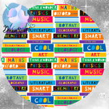 *PRE-ORDER* Back To School - Colorful Textbooks