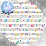 *PRE-ORDER* Back To School - Colorful Music Notes
