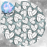 *PRE-ORDER* Back To School - Volleyball Hearts