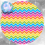 *PRE-ORDER* Back To School - Rainbow Chevron