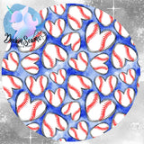 *PRE-ORDER* Back To School - Baseball Hearts