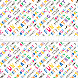 *PRE-ORDER* Back To School - Rainbow Stripes