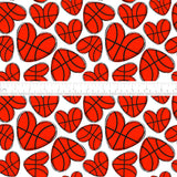 *PRE-ORDER* Back To School - Basketball Hearts