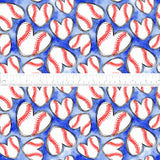 *PRE-ORDER* Back To School - Baseball Hearts